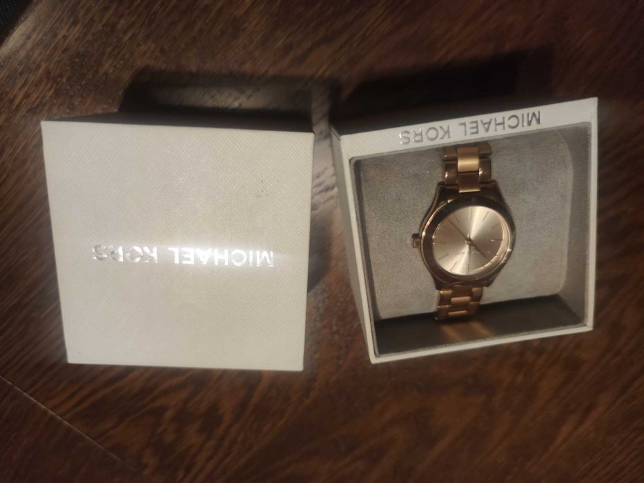 Michael Kors zegarek damski Runway rosegold-coloured