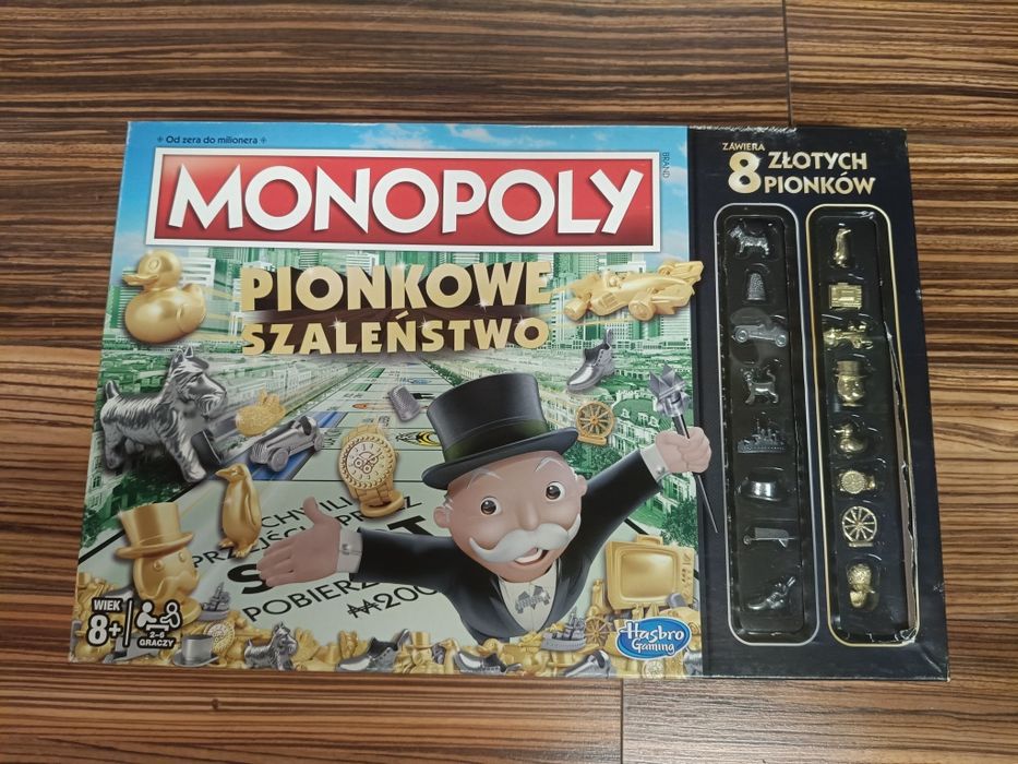 Gra planszowa: MONOPOLY: Pionkowe Szaleństwo