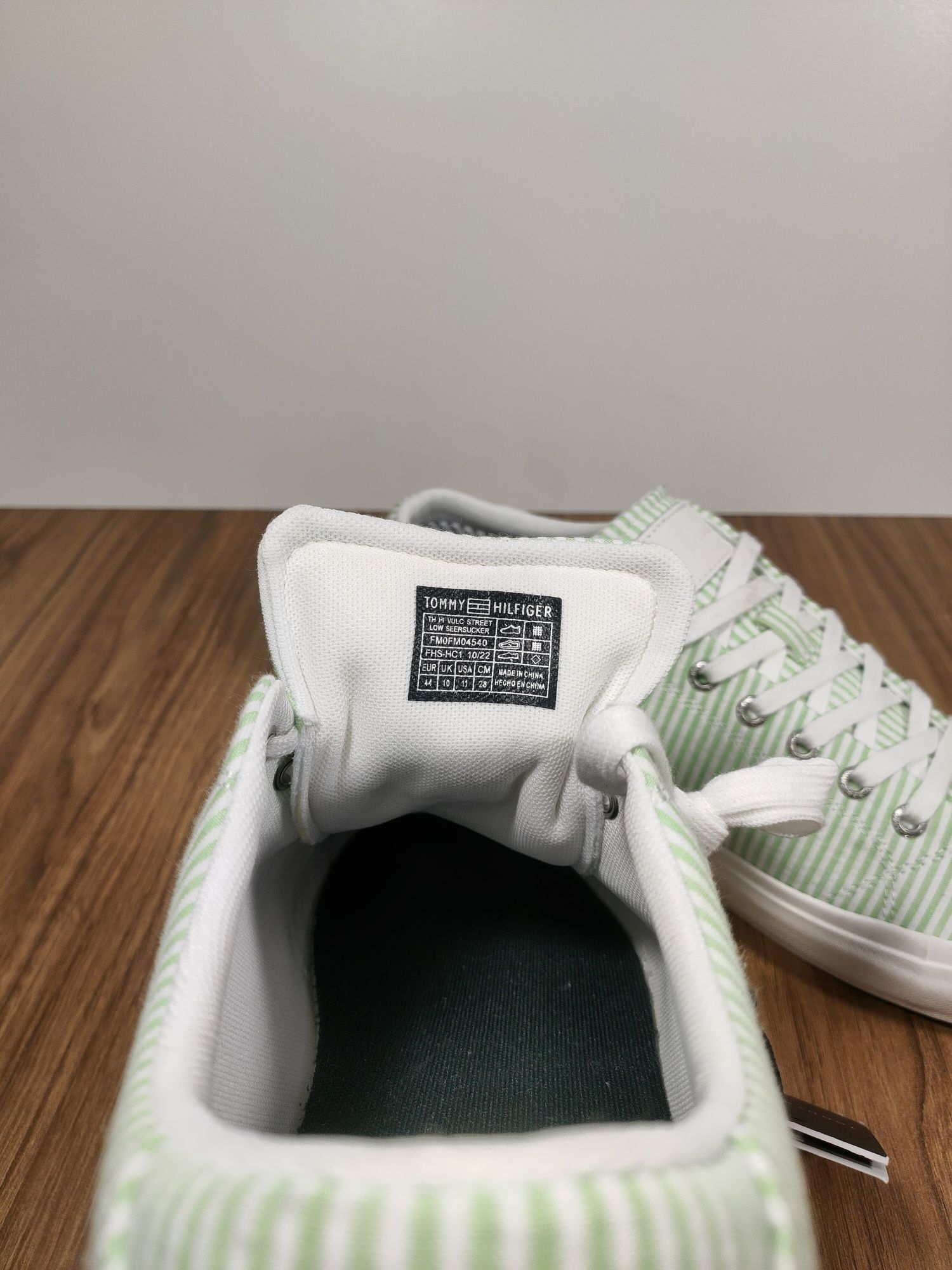 Trampki Tommy Hilfiger męskie sneakersy Street Low Sersucker 44 28cm