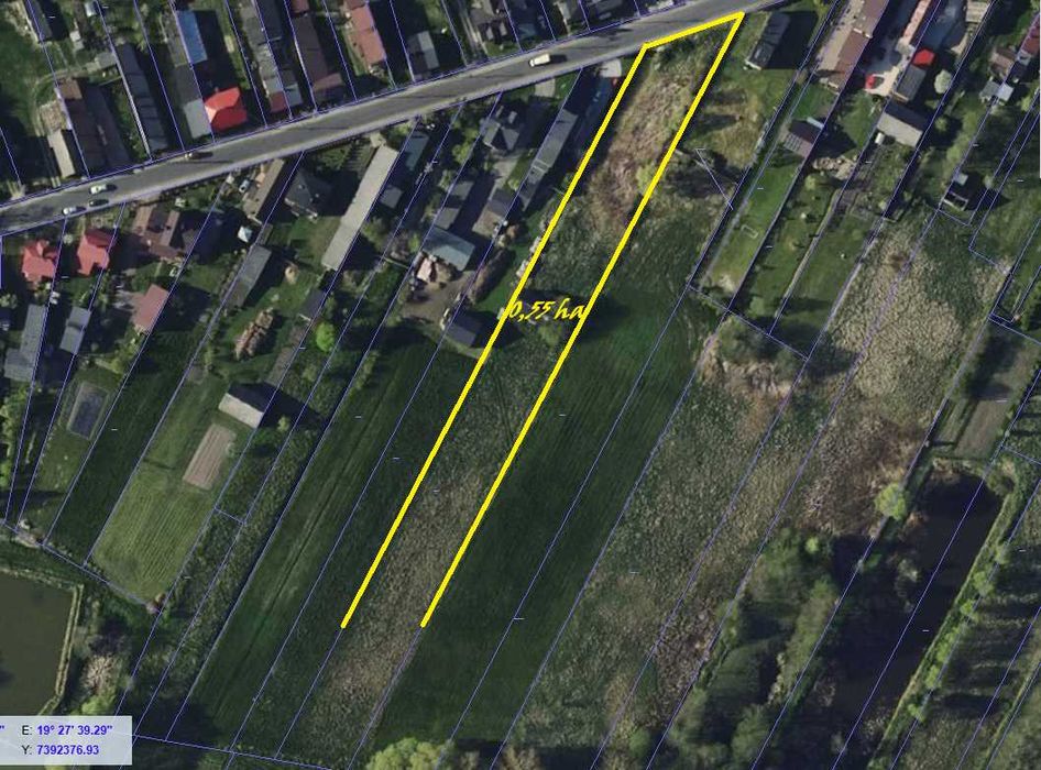 sprzedam działkę rolna z możliwością zabudowy