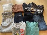 Zestaw ubran 128-134 zara, reserved, mango, hm, kapphal