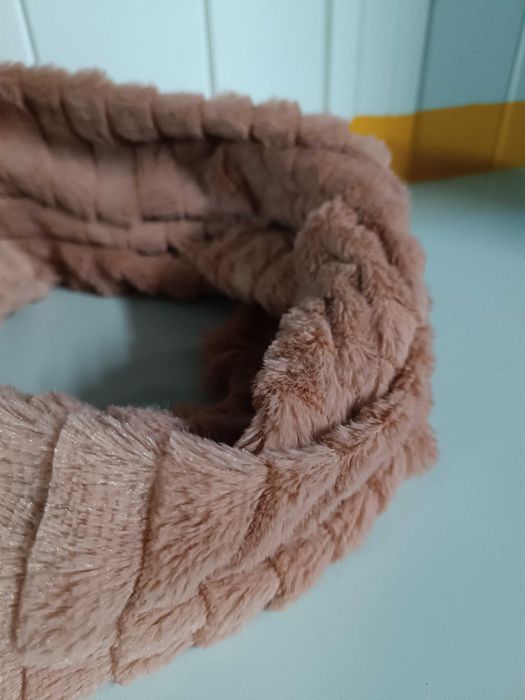 [NOVO] Gola felpuda em cor salmão