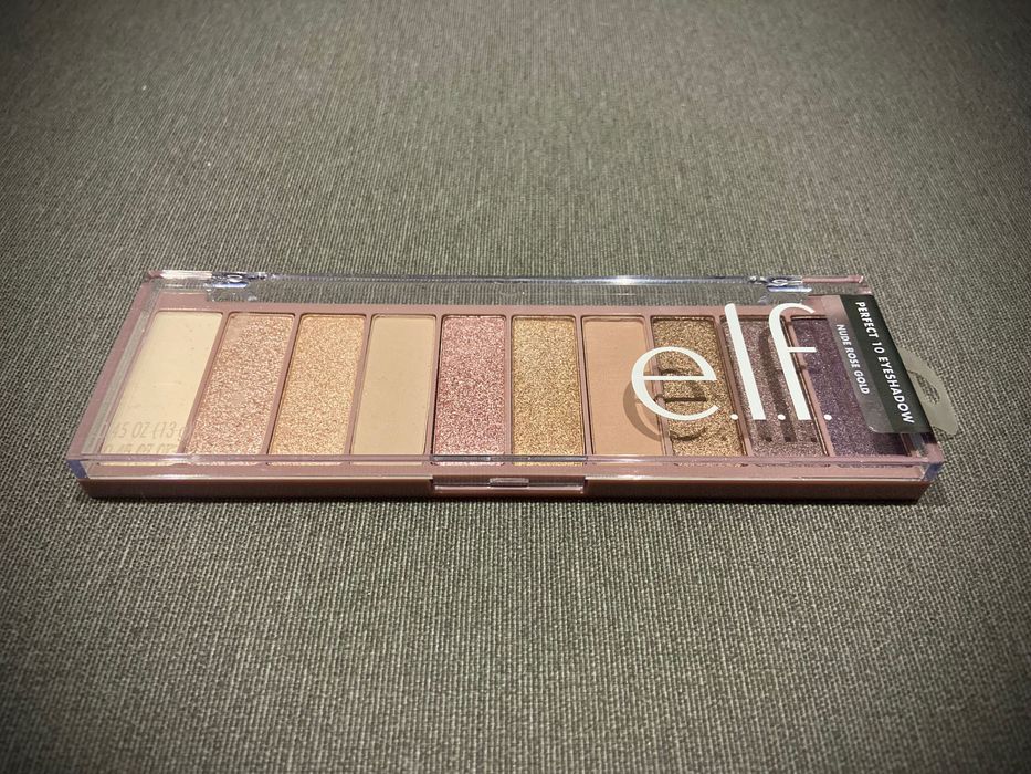 Nowa e.l.f. Paleta Cieni do Powiek Nude Rose Gold