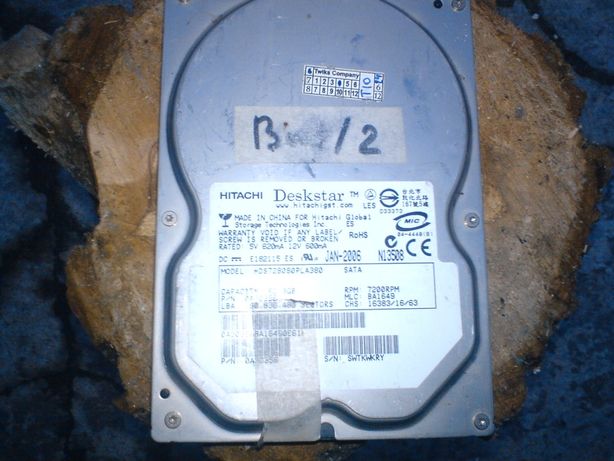 жесткий диск для компьютера HDS728080PLA380 ,адаптер недорого