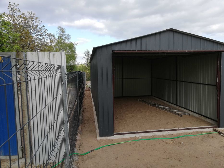 Garaż Blaszany - Grafit 3x8 |Magazyny| Schowek| Wiata |Hala| - ESSTAL*