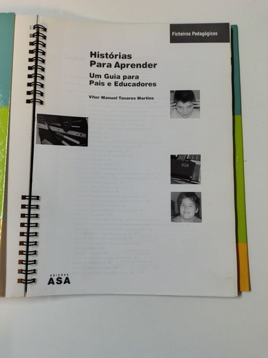 istórias Histórias para aprender, de Vítor Manuel Tavares Martins