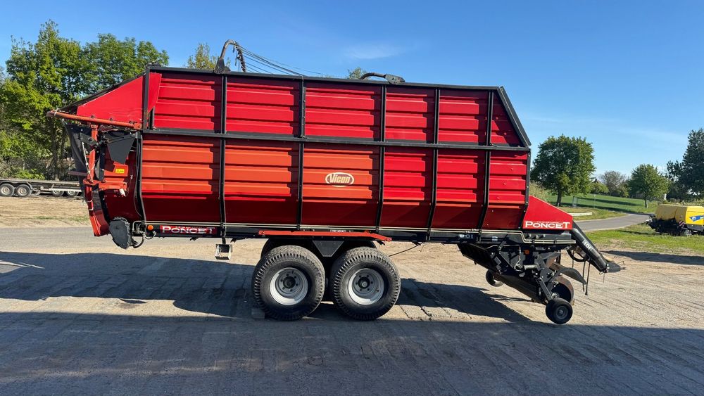 Krone VICON  Przyczepa samozbierająca, podbieracz