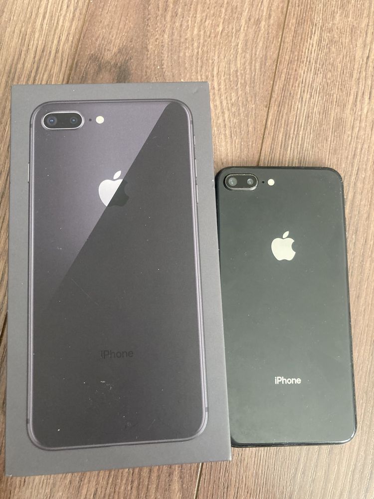 Iphone 8 Plus, 64 Гб, б/у, все працює, повний комплект