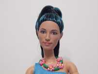 lalka Barbie Mattel made to move mtm ze stojakiem