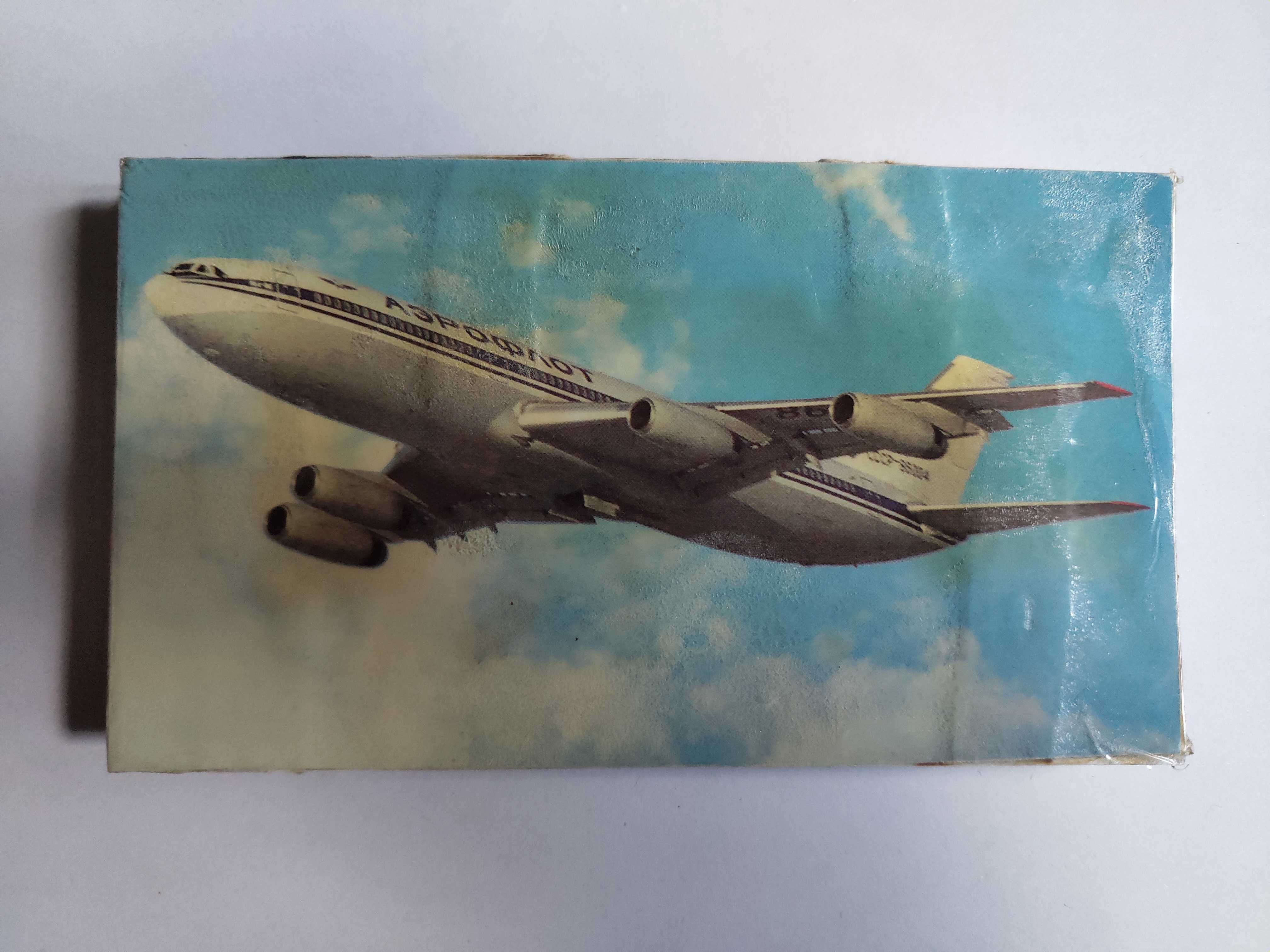 Откидной кошелёкс самолётами Аэрофлот90-е оригинальный подарок