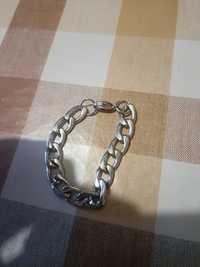 Pulseira homem ou mulher tamanho 16cm 9.5mm cor cinzenta