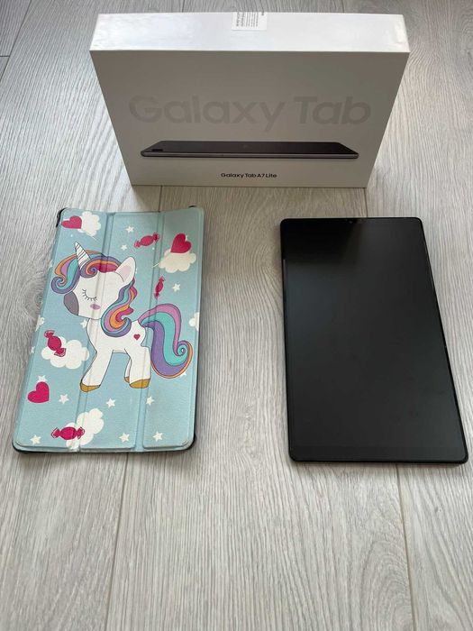 Планшет Samsung Galaxy Tab А7 Lite 4/64Gb Grey + чохол+ захисна плівка