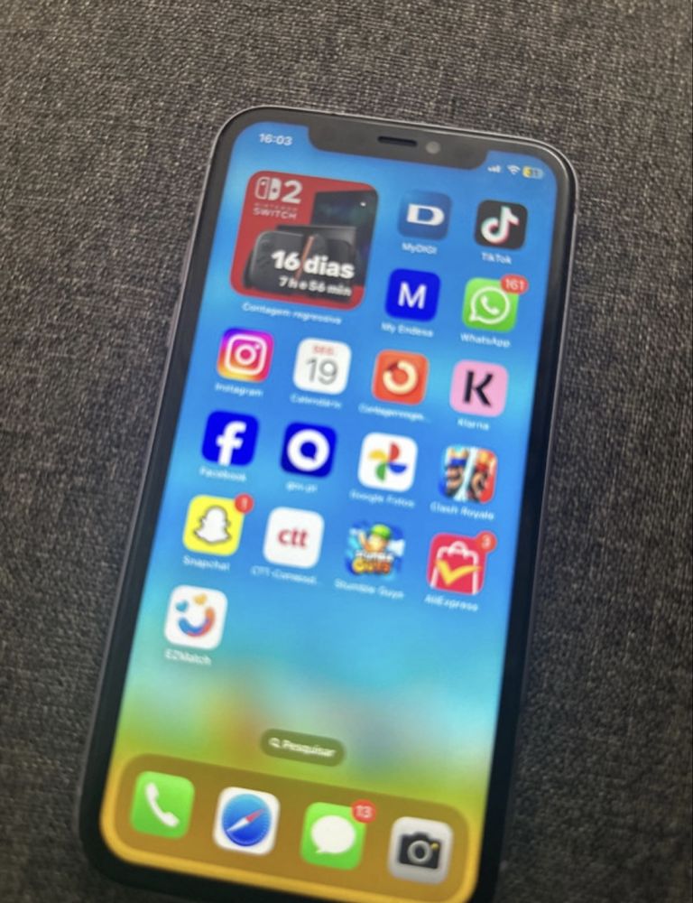Iphone 11 troco por android