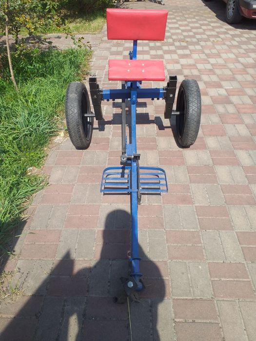 Продам адаптер для мотоблока с новыми колёсами докатка!!