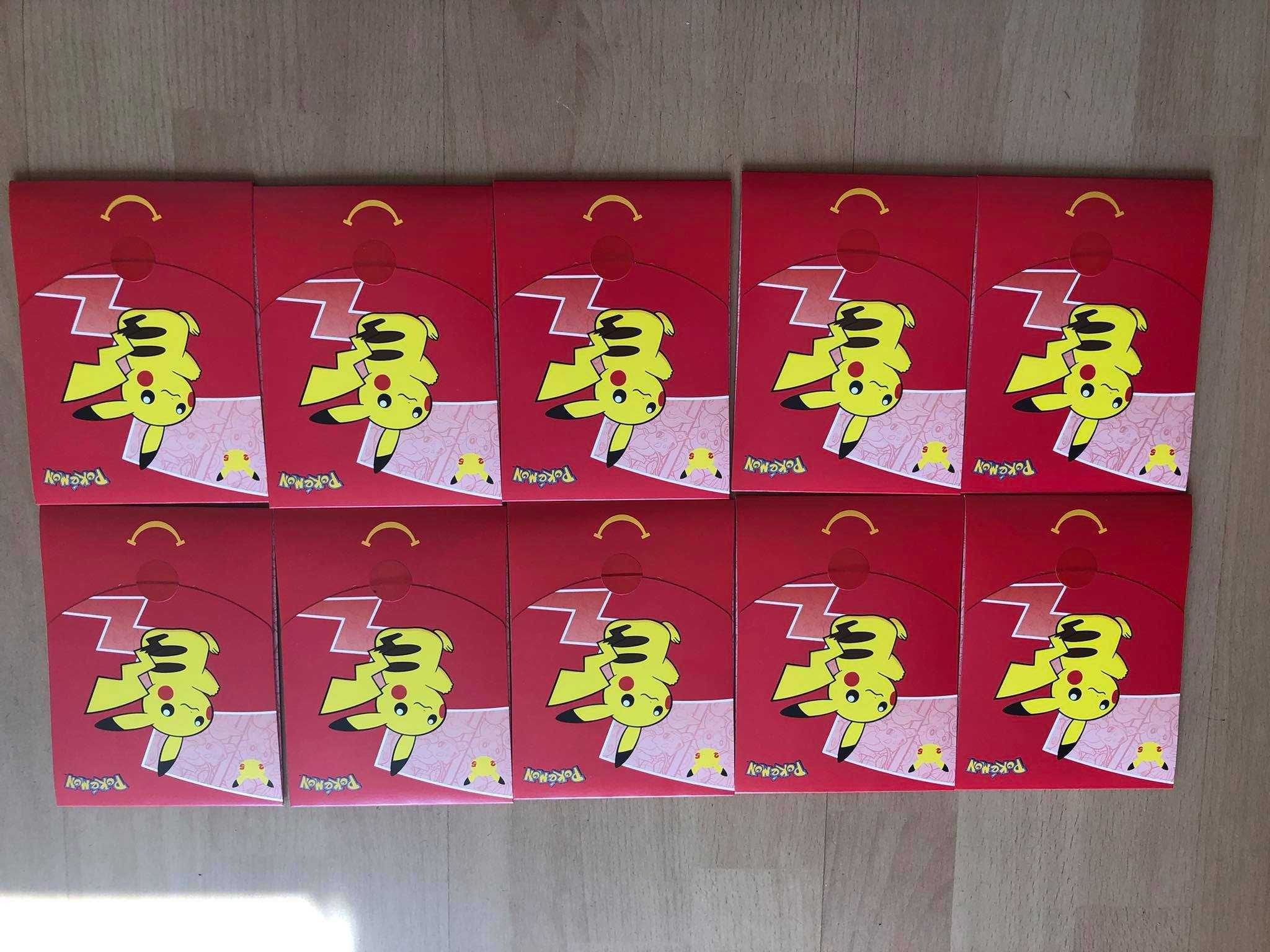 20 paczek Pokemon 25th anniversary McDonald’s