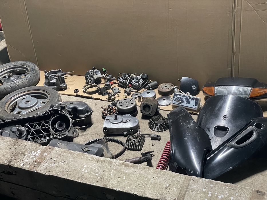 Розборка скутера Suzuku Let’s 2 (old)