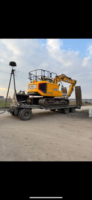 Usługi koparkami karczowanie niwelacja terenu załadunek ziemi