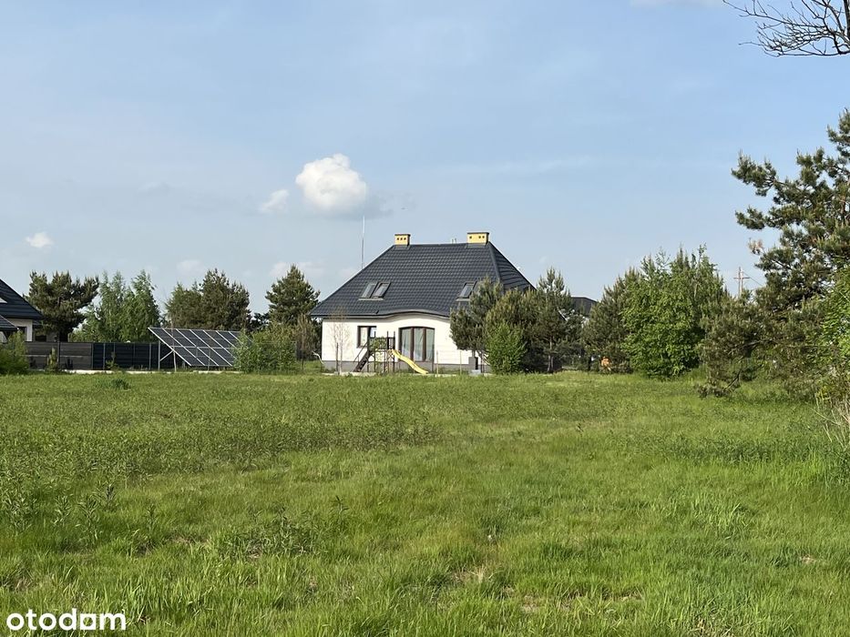 Atrakcyjna działka budowlana w Sobieniach Biskupich