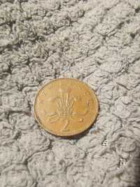 Sprzedam monete 2 New Pence 1975r.