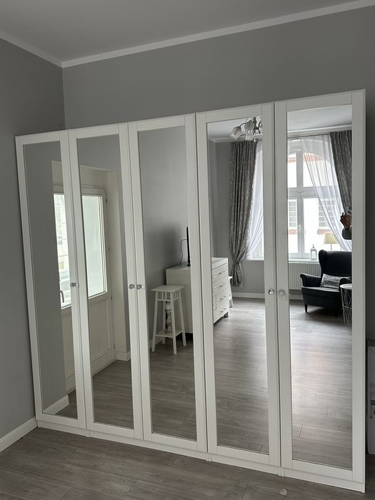 Szafa IKEA lustra UNIKAT Thyssedal 5 drzwiowa Wrocław