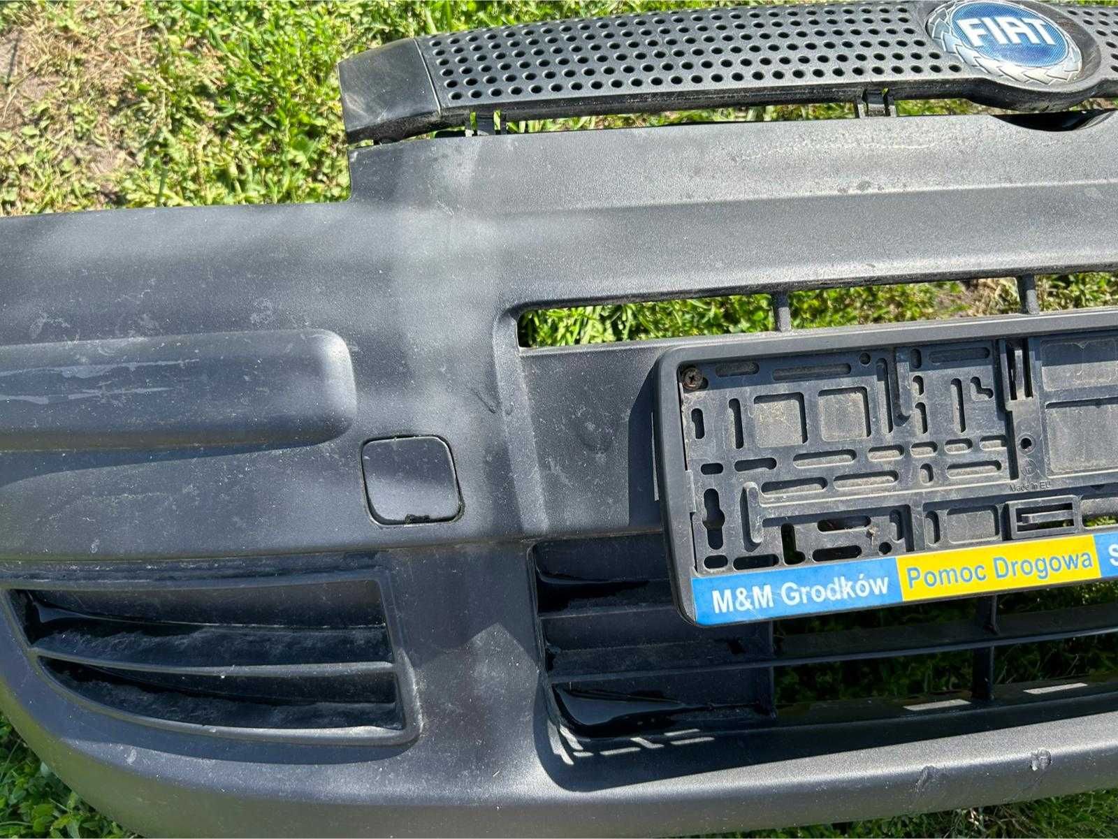 Zderzak przedni przód Fiat Panda czarny
