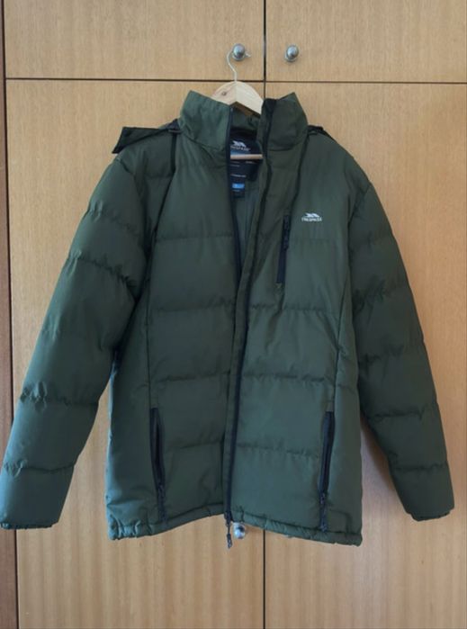 Casaco verde Trespass clip