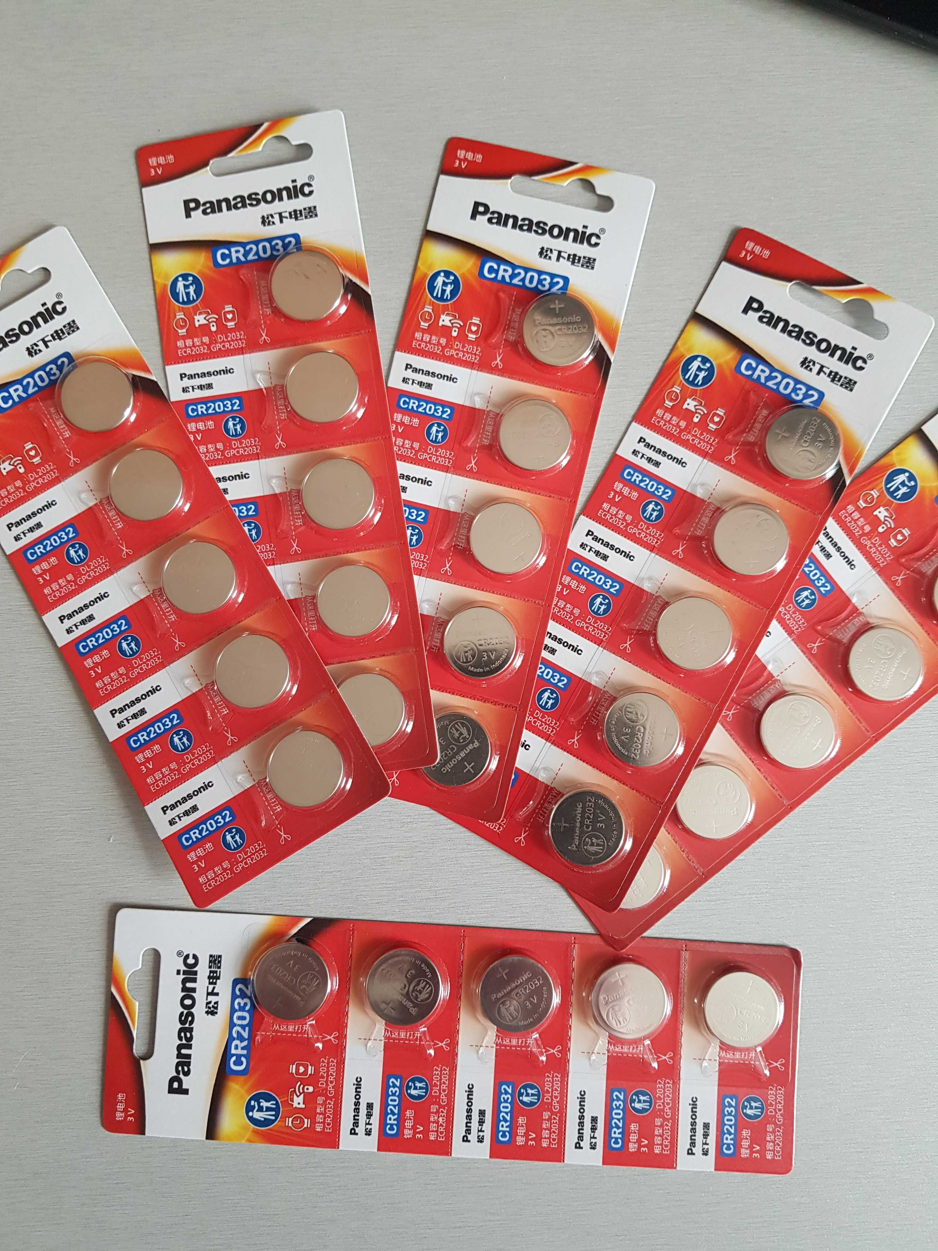 Батарейка Panasonic CR2032 Lithium Літієва 3V