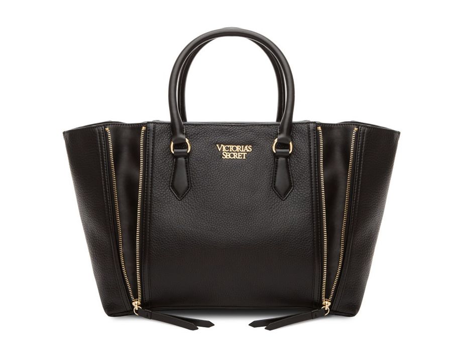 Victoria's Secret Black Leather  VIP Satchel  оригінал сумка