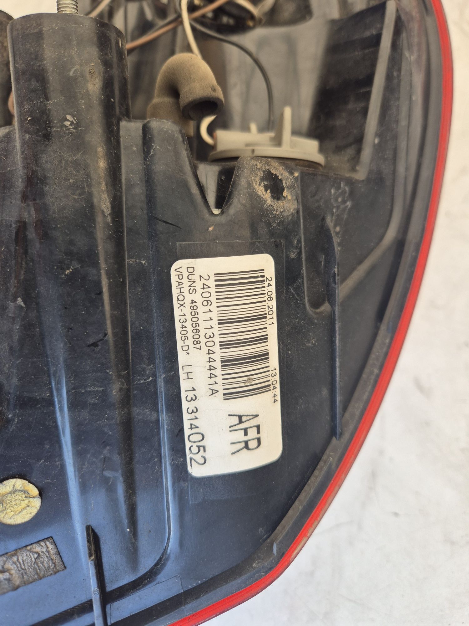 Opel Astra j kombi lampa tył lewa