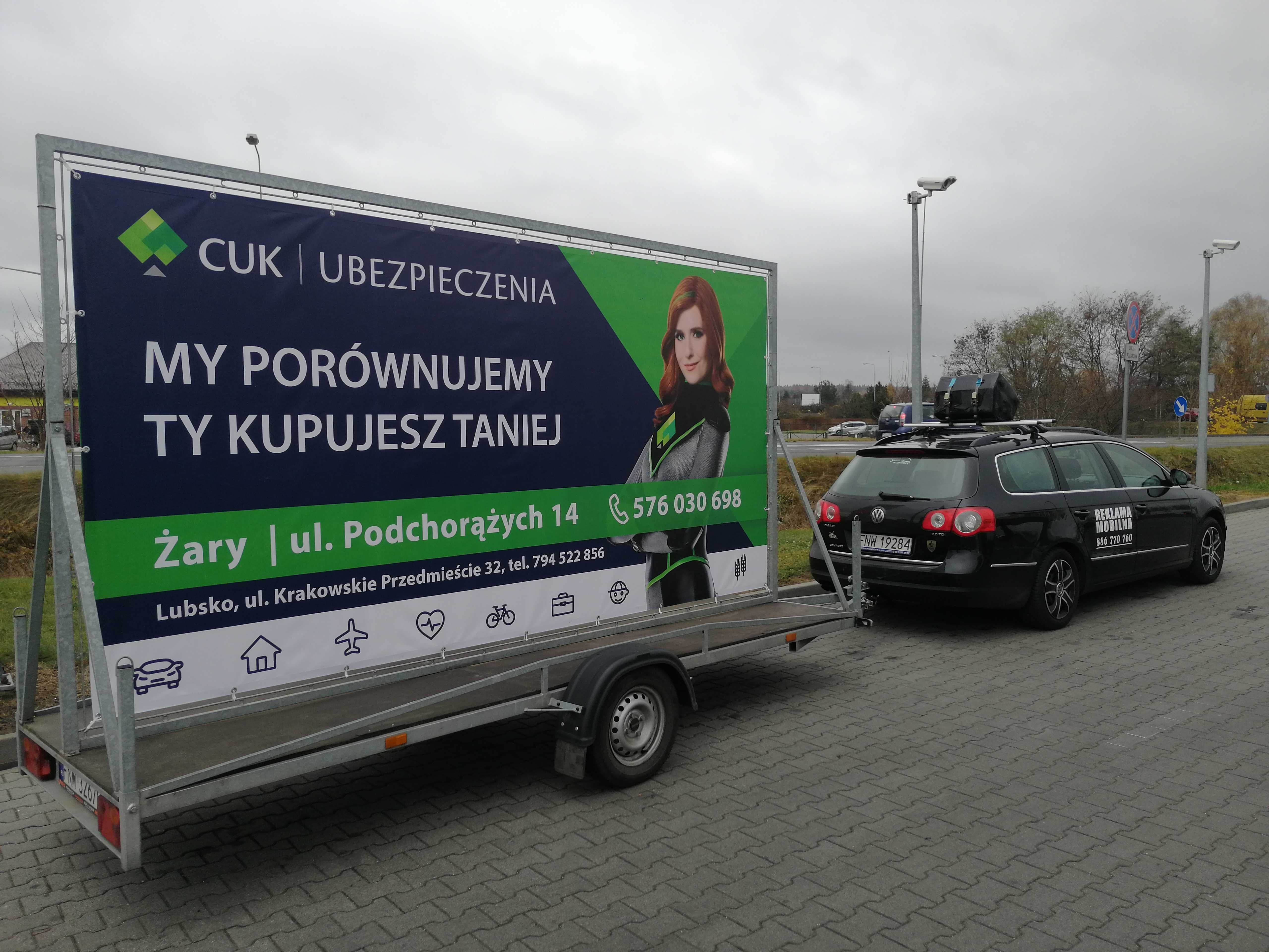 Reklama mobilna - reklam dźwiękowa - kampania reklamowa - 1000zł/1mc
