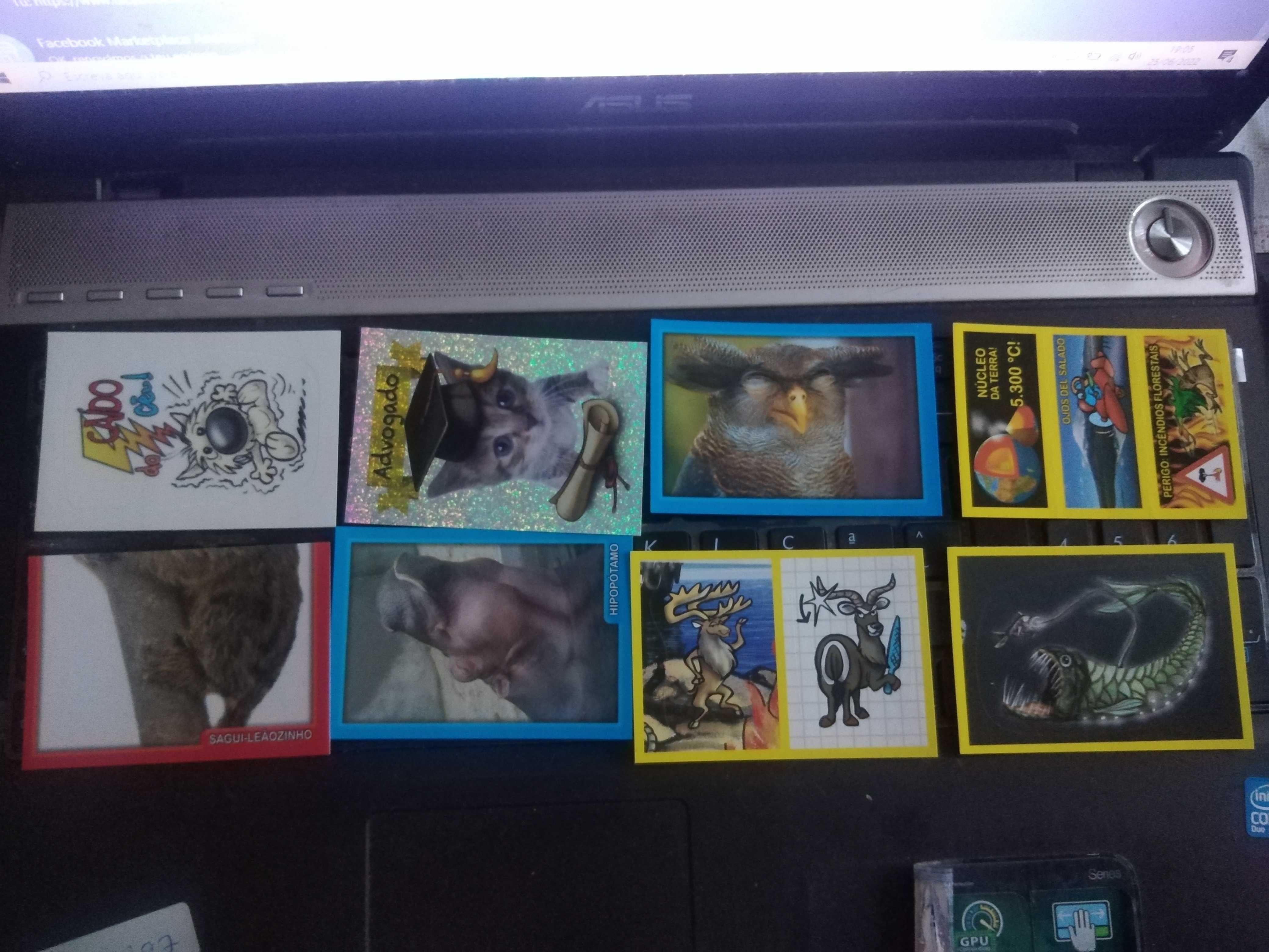 cromos de colecção animais