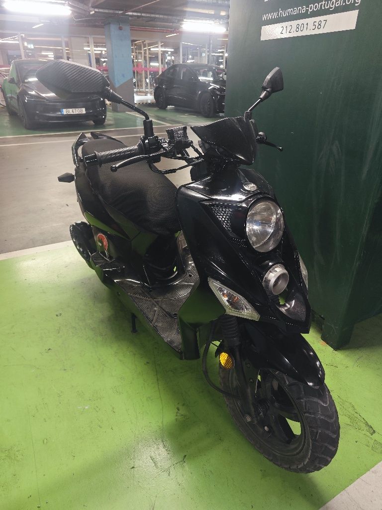 Sym crox 50cc 2018 4 tempos muito bom estado (19.313km+)