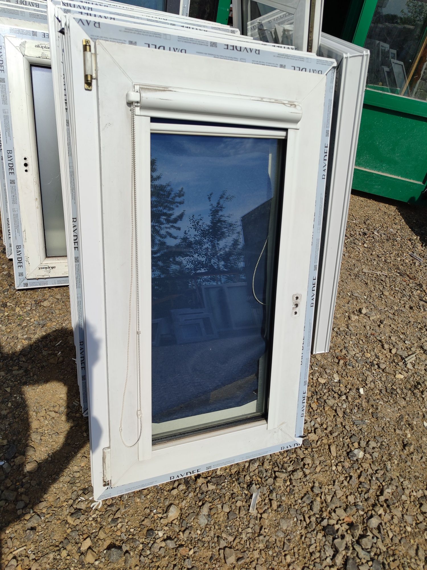 Okno pcv 63 x 110 używane otwierane i uchylne 60 x 100