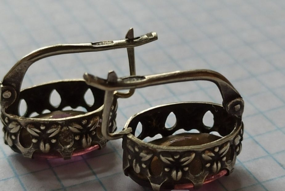 Серьги, кольцо серебро, браслет изумруды, бусы жемчуг