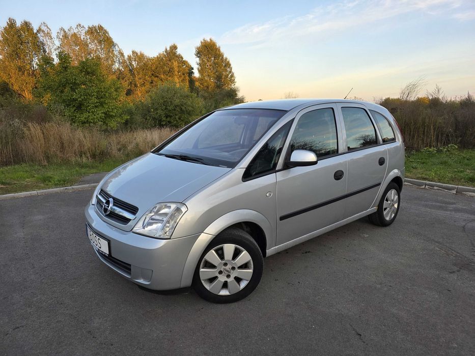 Opel Meriva 1,6 Benzyna 2005r Sprawna Klimatyzacja, Opłaty na Rok...