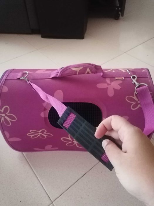 Transportadora de gatos e cães