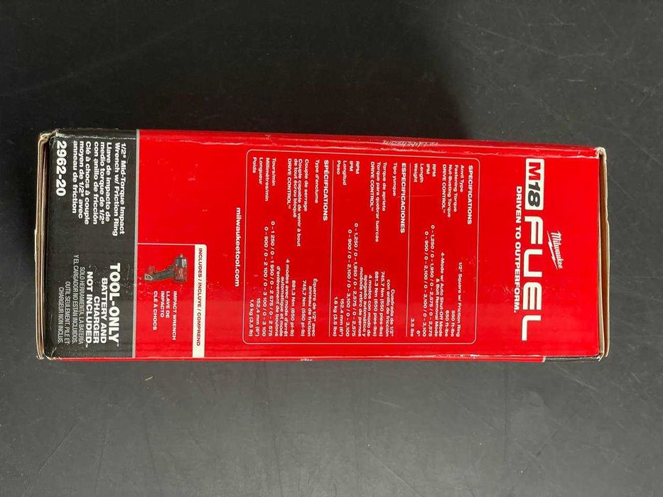 Milwaukee 2962-20 m18 Акумуляторний ударний гайковерт