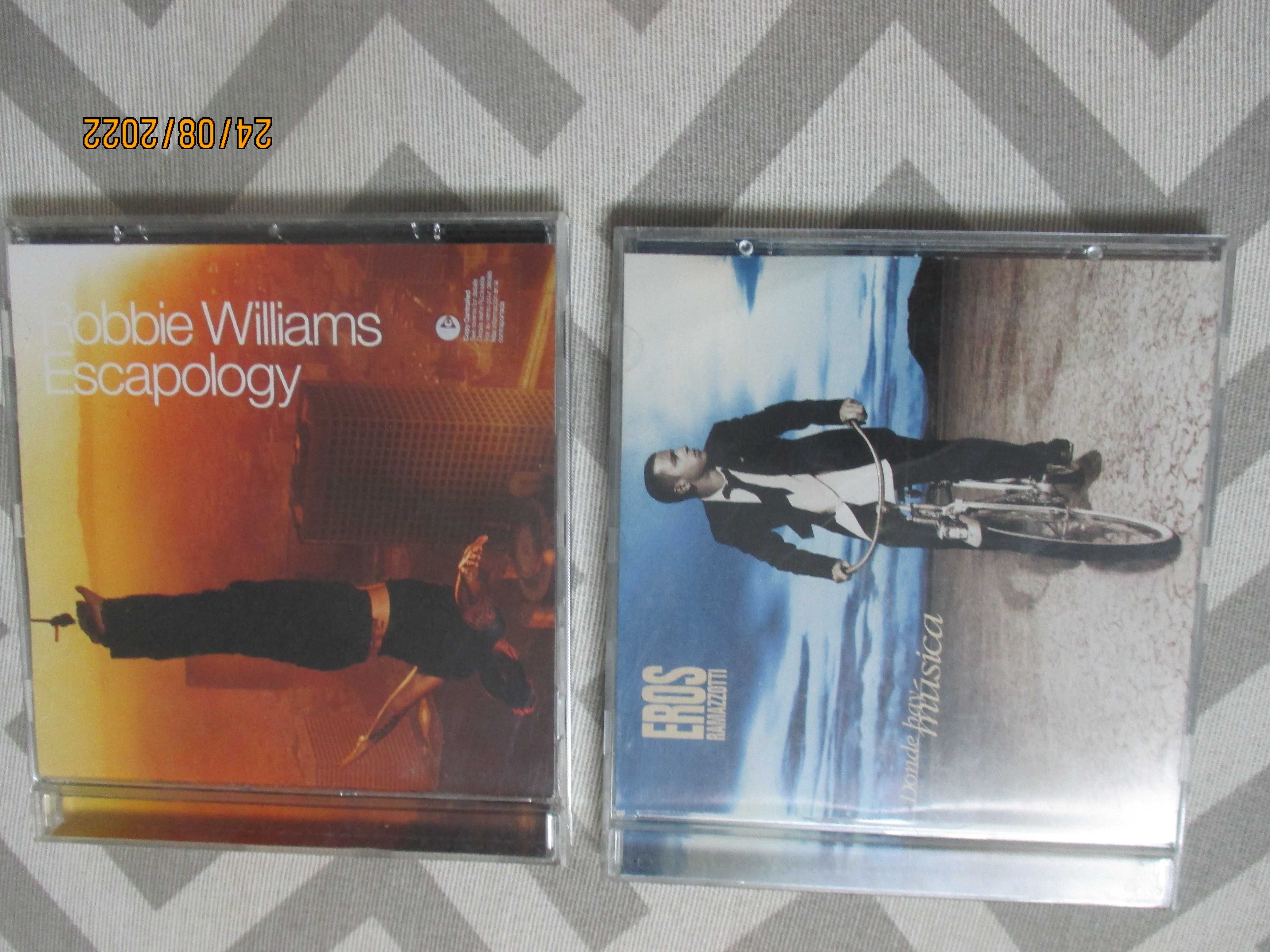 2 cds - Eros Ramazzotti e Robbie Williams