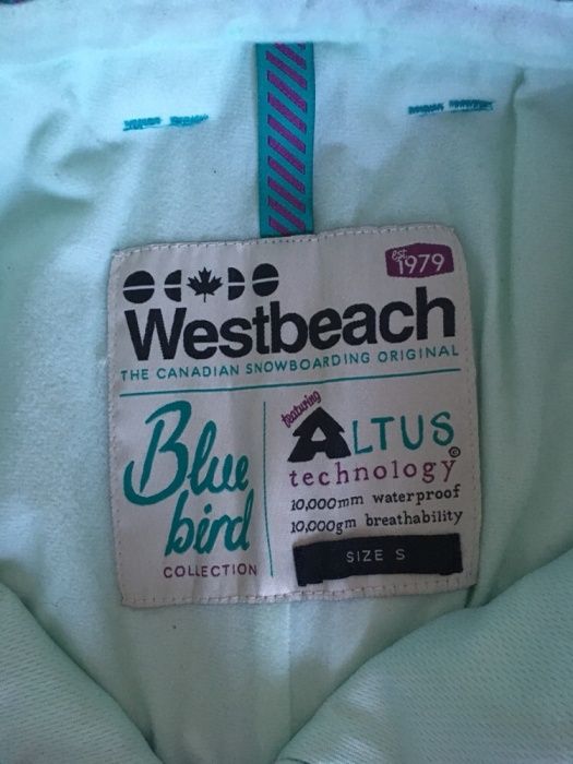 Зимовий Лижний костюм для катання Westbeach бірюзовий
