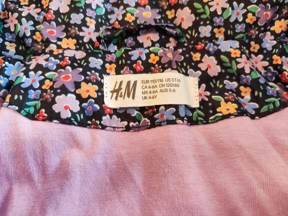 Casaco corta vento H&M 6 anos (110-116cm)