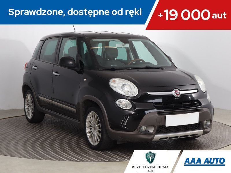 Fiat 500L 1.4 T-Jet, Salon Polska, Skóra, Klima, Tempomat, Parktronic