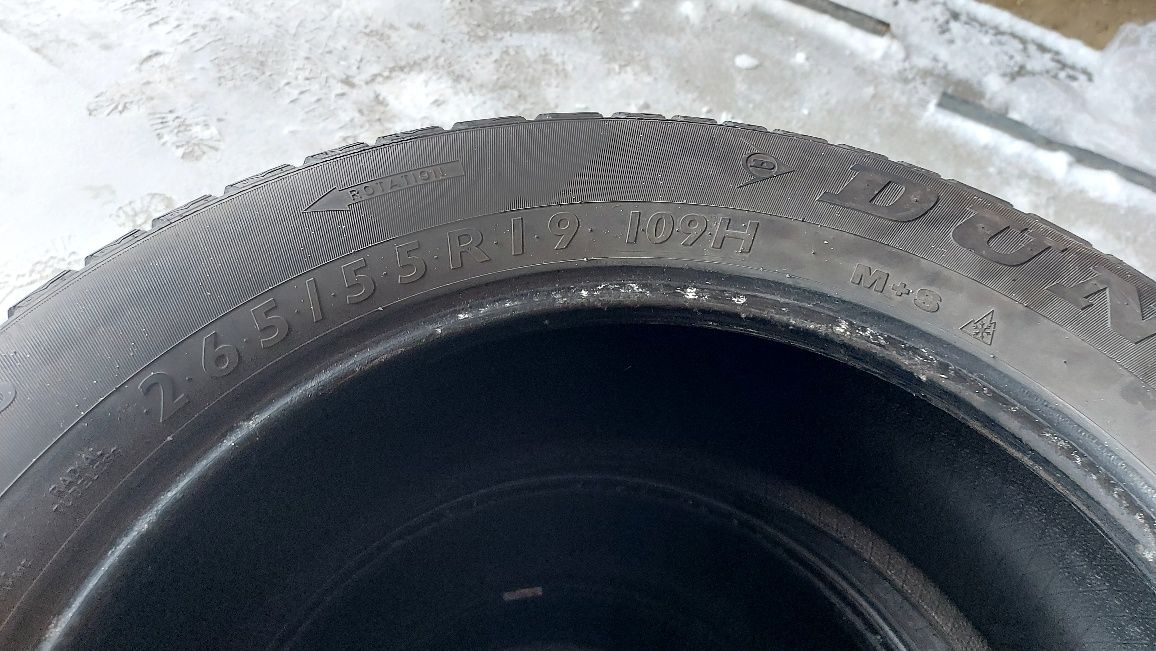 4X Opony 265/55 R19 DUNLOP Grandtrek