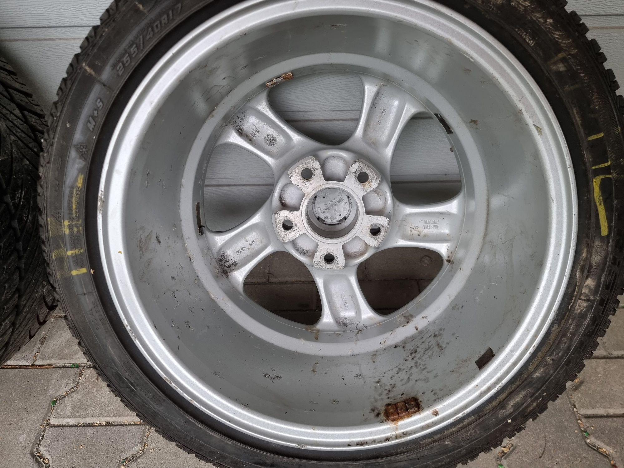 Felgi kola Porsche Turbo Twist 17" 8 i 9 szerokie ET 47 5x130