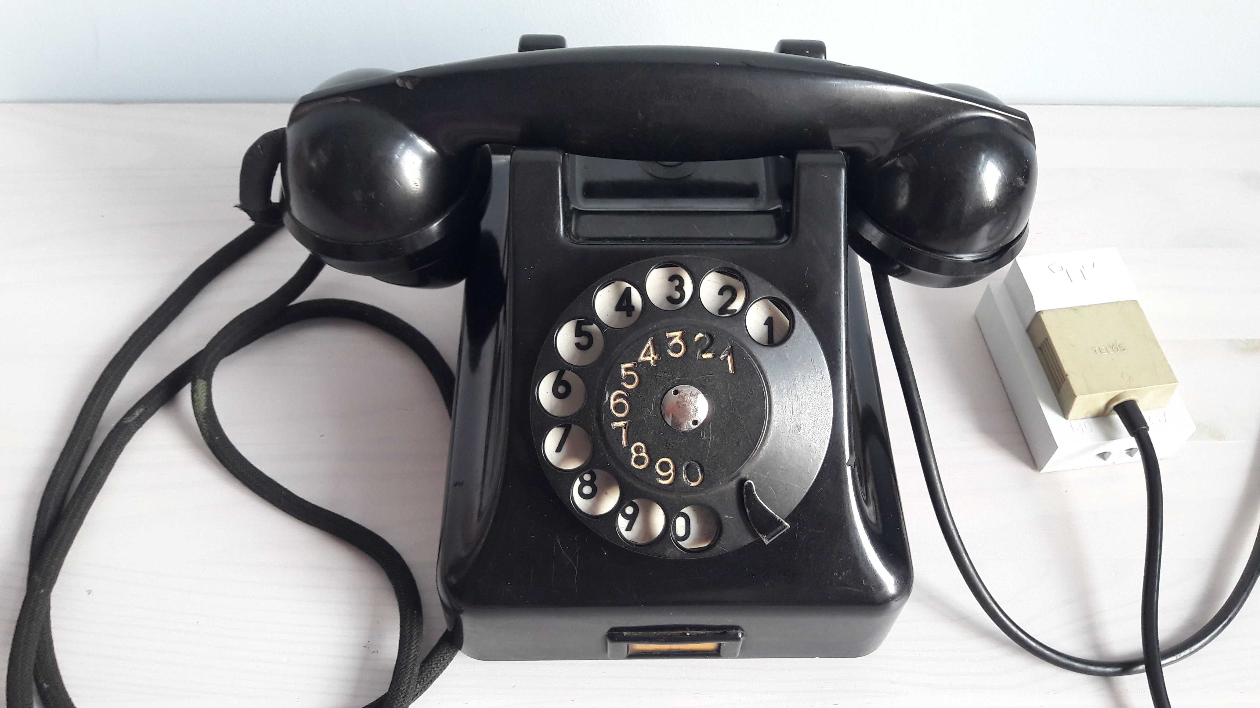 Stary Polski powojenny telefon RWT CB-49/B-A