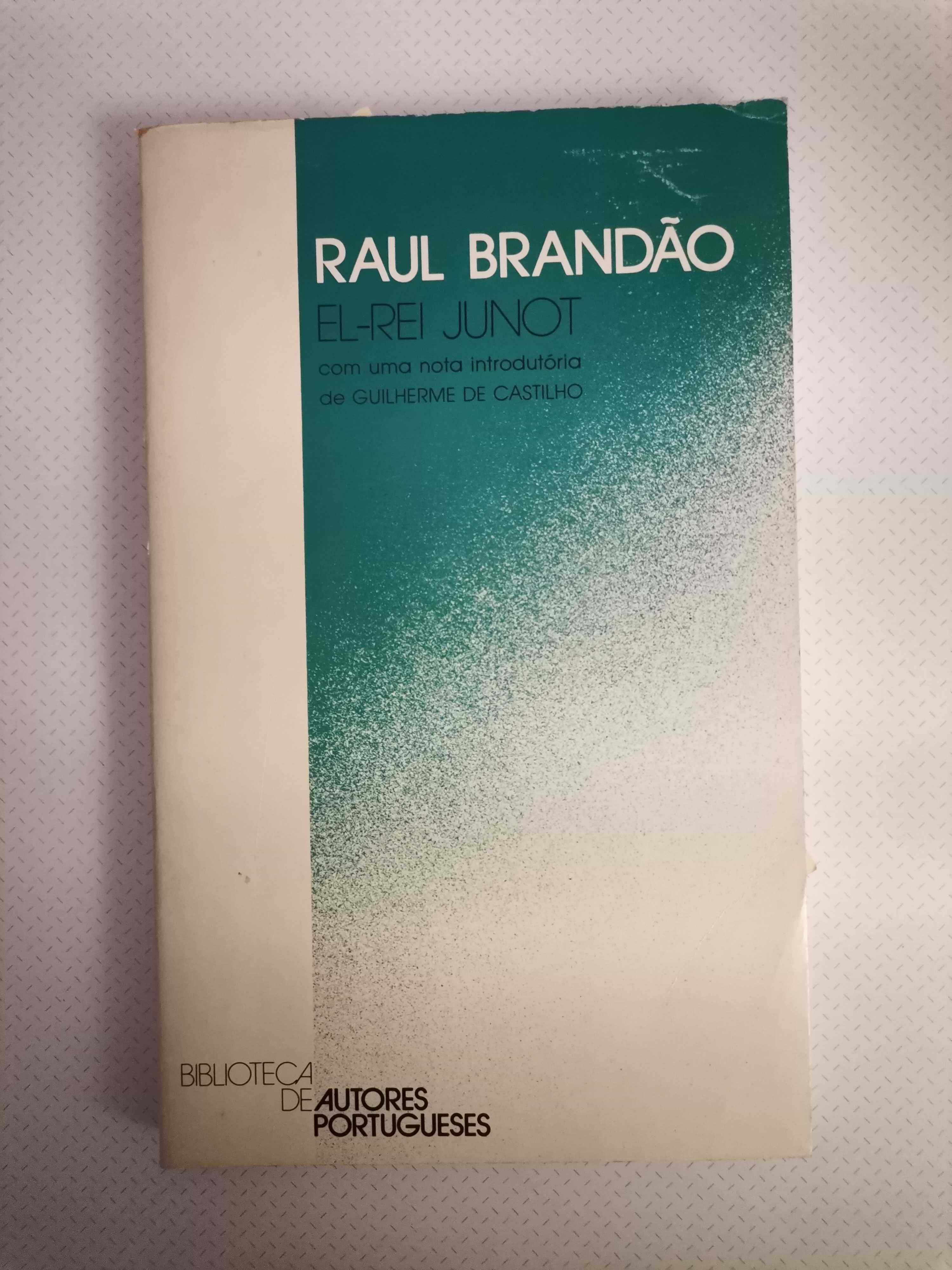 Livro " El-Rei Junot ", de Raul Brandão
