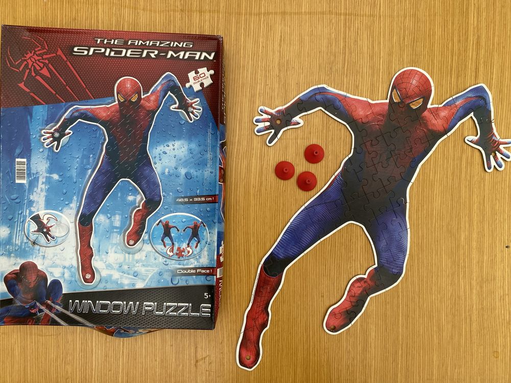 Puzzle Homem Aranha duas faces Spider Man