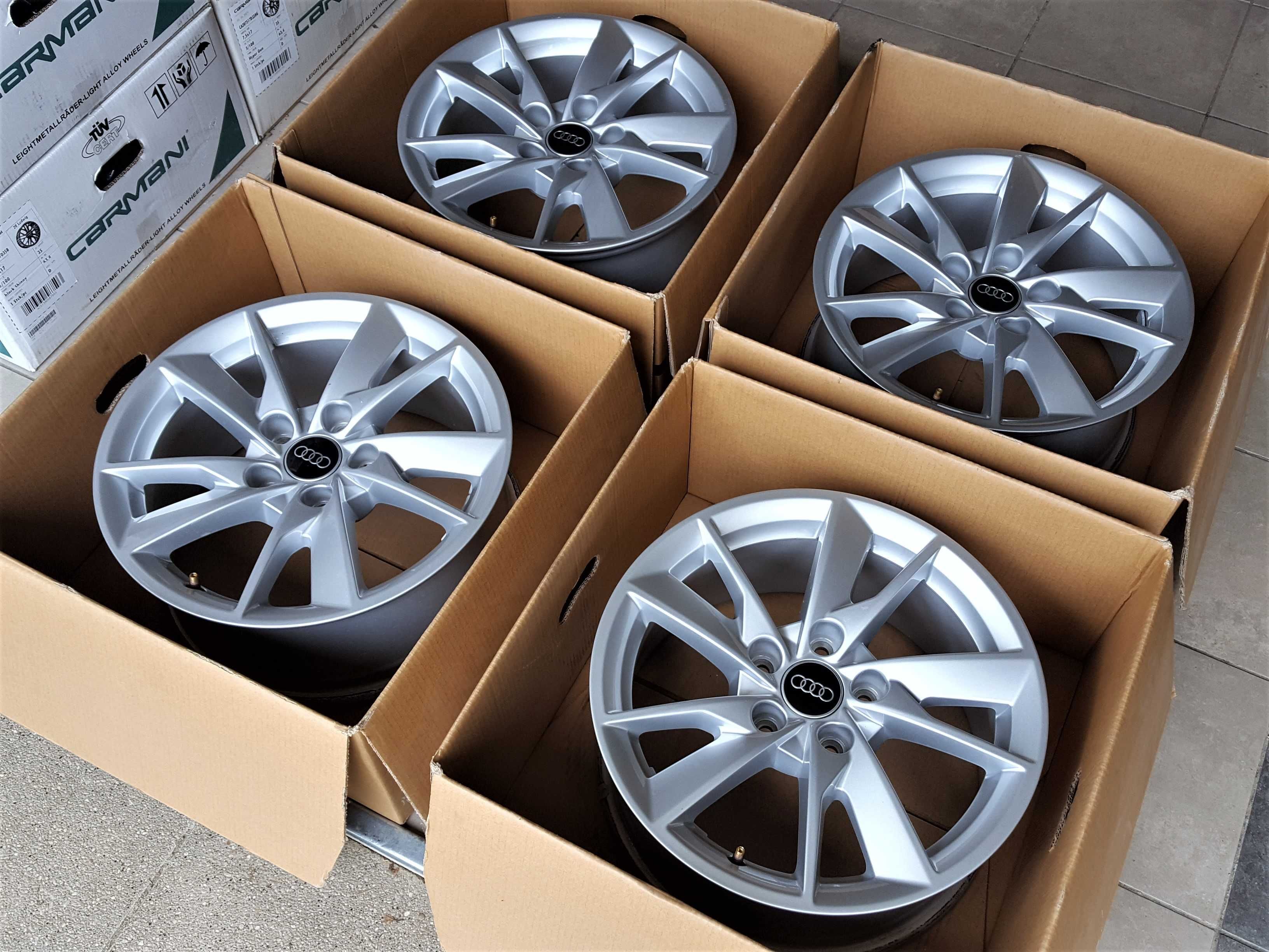 Alufelgi 16 5x112 Audi A3 8P 8V A4 B6 B7 B8 B9 A6 C6 C7 Q3 TT 8W0 432#