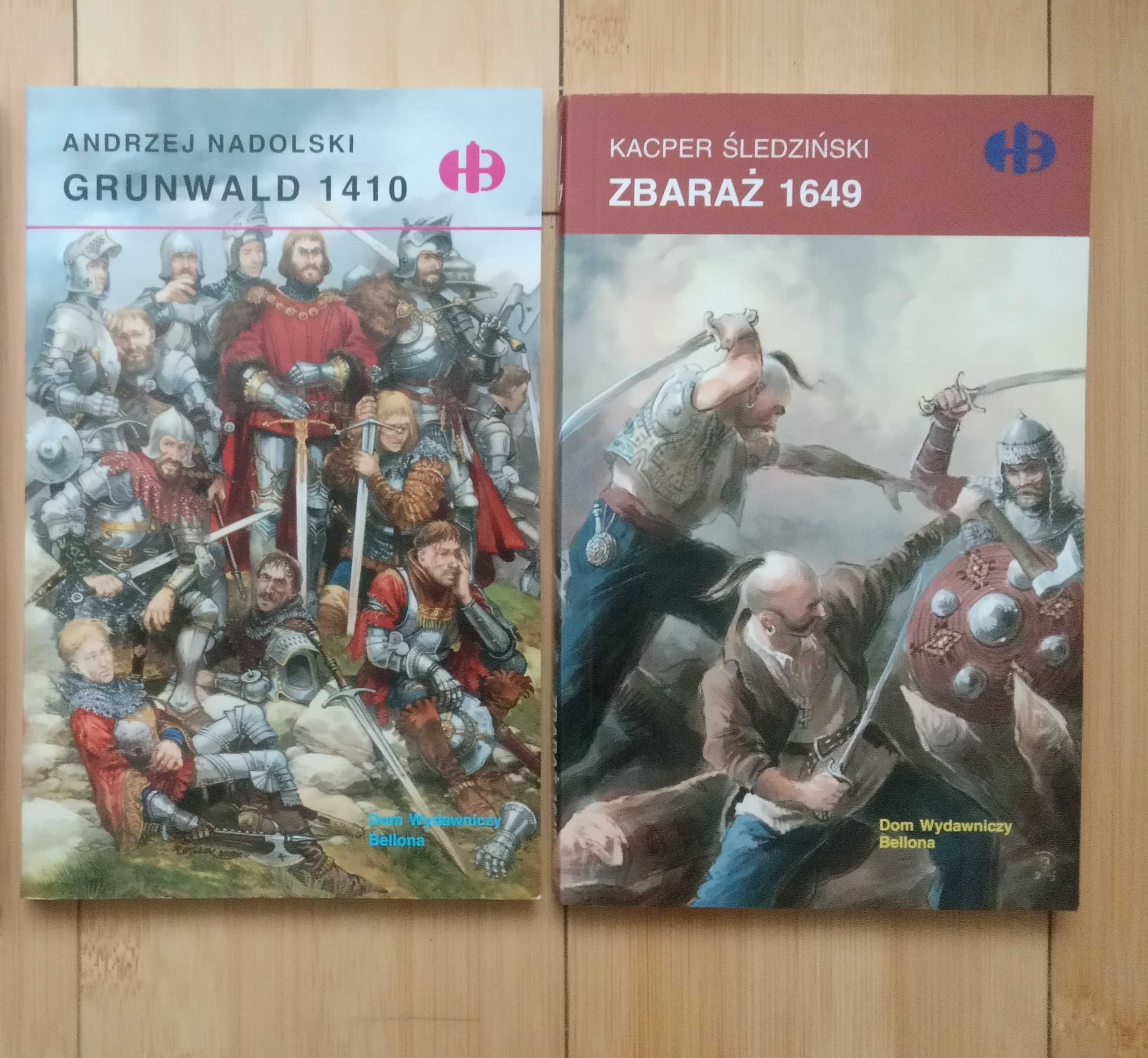 NADOLSKI Grunwald 1410, ŚLEDZIŃSKI Zbaraż 1649 - Historyczne Bitwy HB