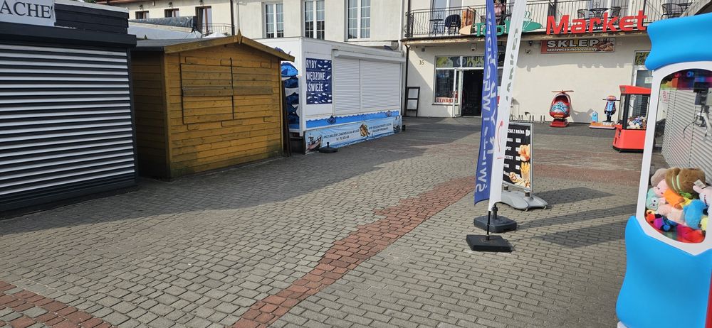 Pawilon na wynajem w Dąbkach Dąbki Plac Centrum Wynajmę Wydzierżawię