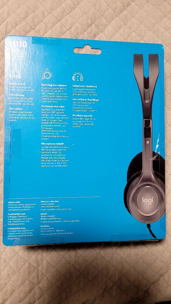 Zestaw słuchawkowy Logitech H110